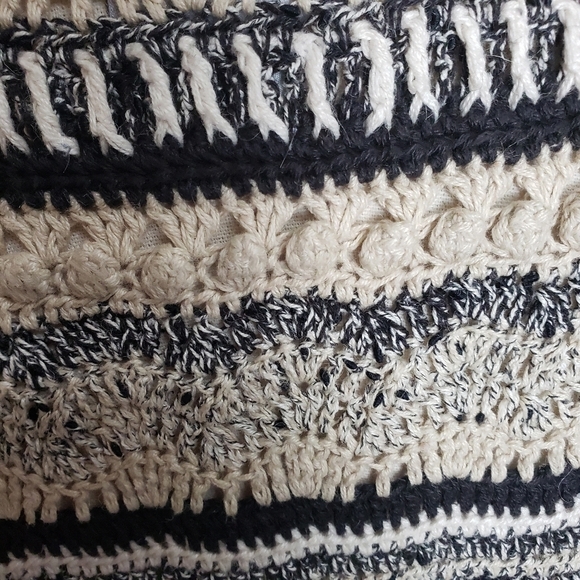 Sigrid Olsen Crocheted by Hand Cardigan Sweater Size M - Picture 7 of 8